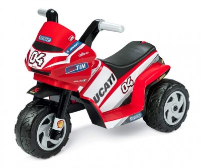 Moto elettrica a 3 ruote Peg Pérego Mini Ducati per bambini da 1 anno d’età