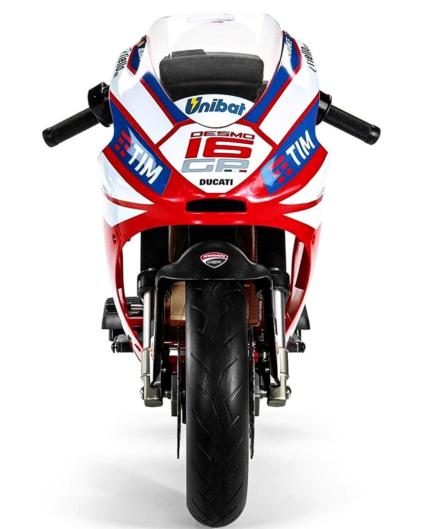 La moto elettrica da corsa Peg Perego Ducati GP 2014 è un vero gioiellino, che farà sicuramente la gioia di vostro figlio!